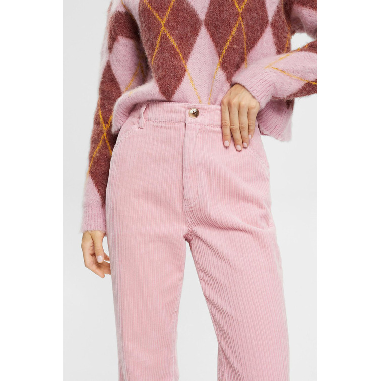 pantalon femme  ESPRIT cord wide leg