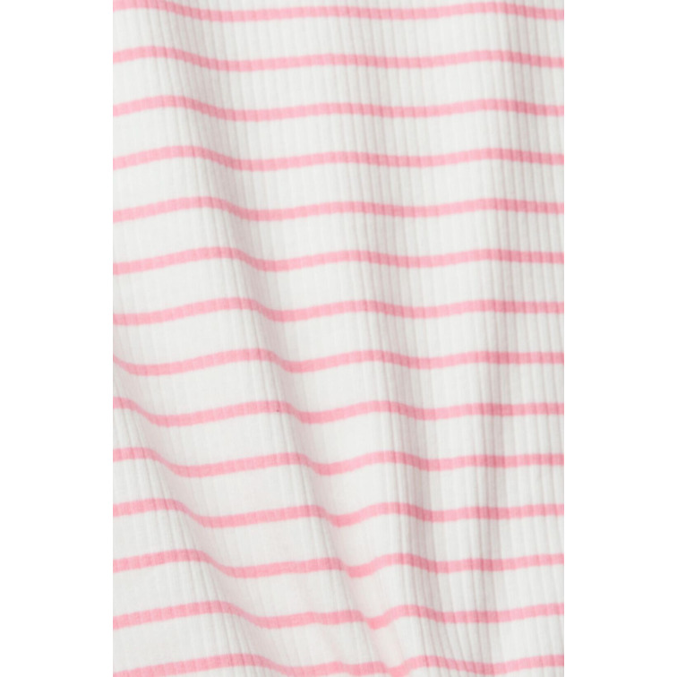 t-shirt femme  ESPRIT lslv tee stripe