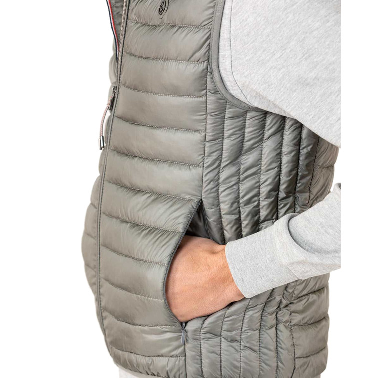 gilet matelassé basique grise homme el ganso