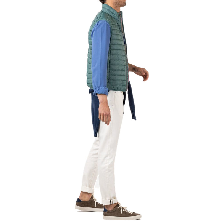 gilet matelassé basique vert homme el ganso