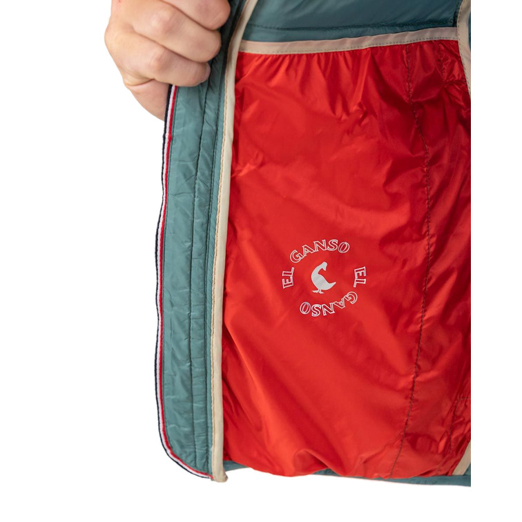 gilet matelassé basique vert homme el ganso