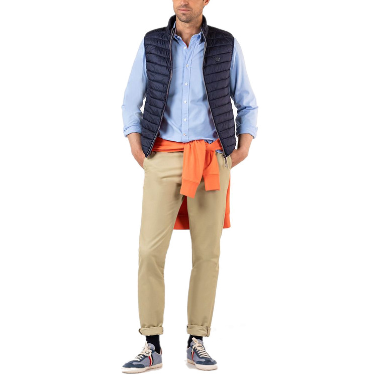 gilet matelassé basique marine homme el ganso