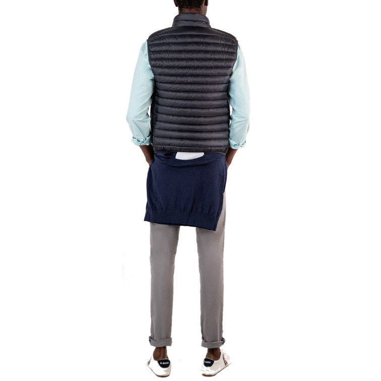 homme veste acolchado básico gris u