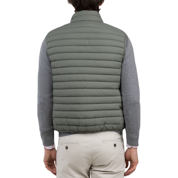 cazadora homme  el ganso veste básico acolchado verde