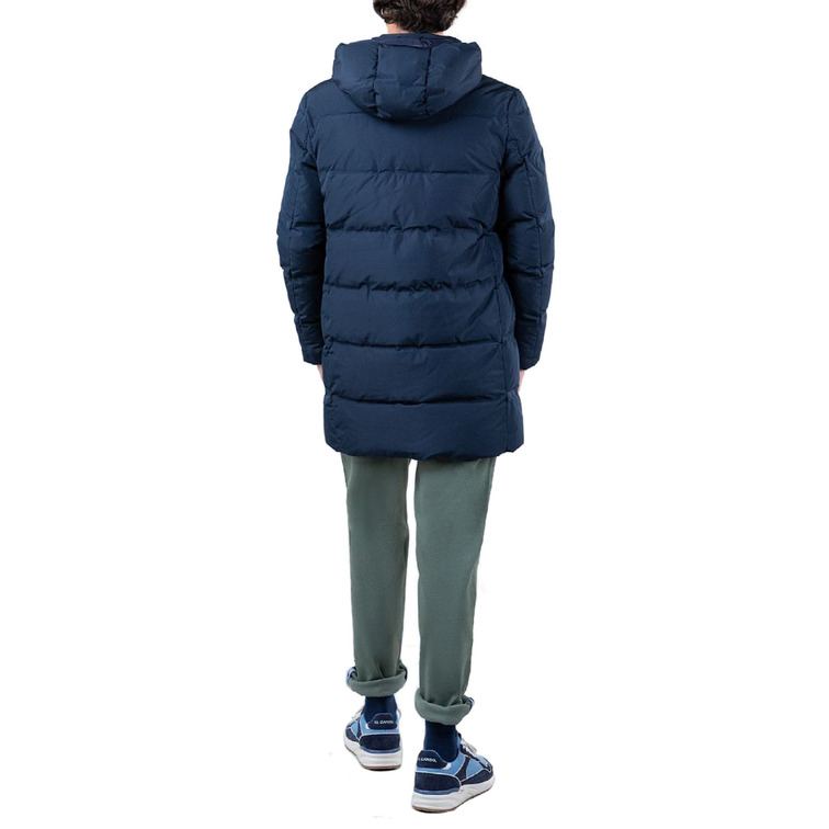 homme manteau largo plumas marino u
