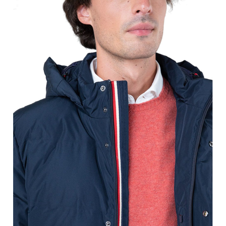 homme manteau largo plumas marino u