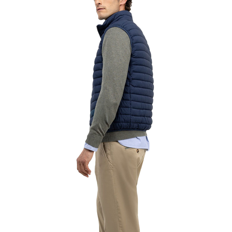 cazadora homme  el ganso veste acolchado básico marin