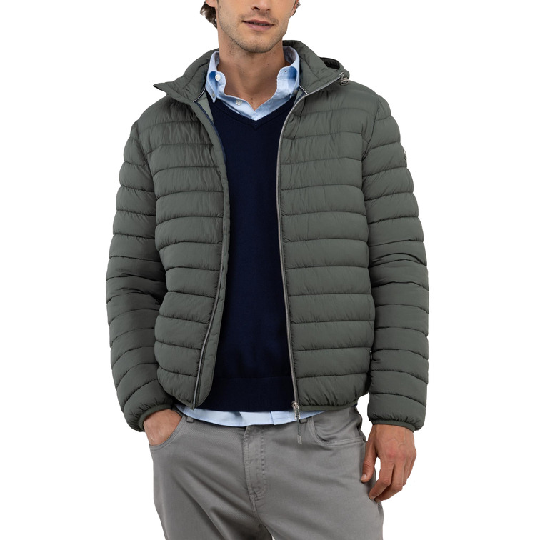 cazadora homme  el ganso blouson acolchada básica verd