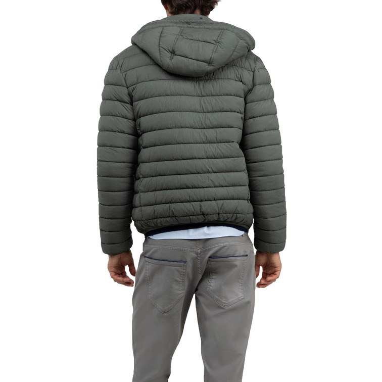 cazadora homme  el ganso blouson acolchada básica verd