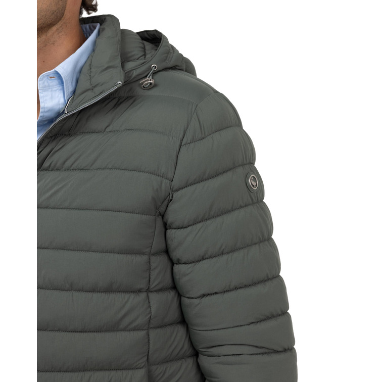 cazadora homme  el ganso blouson acolchada básica verd