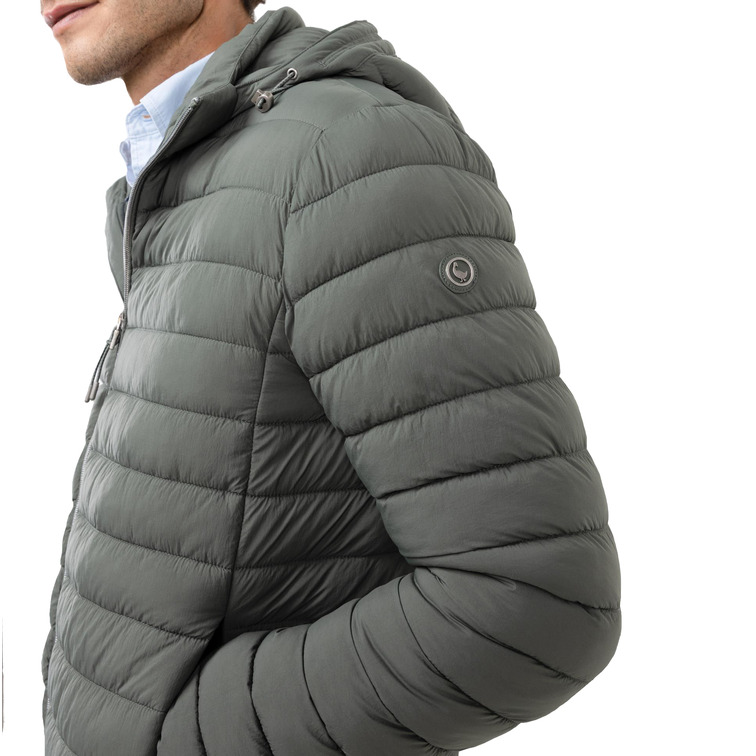 cazadora homme  el ganso blouson acolchada básica verd