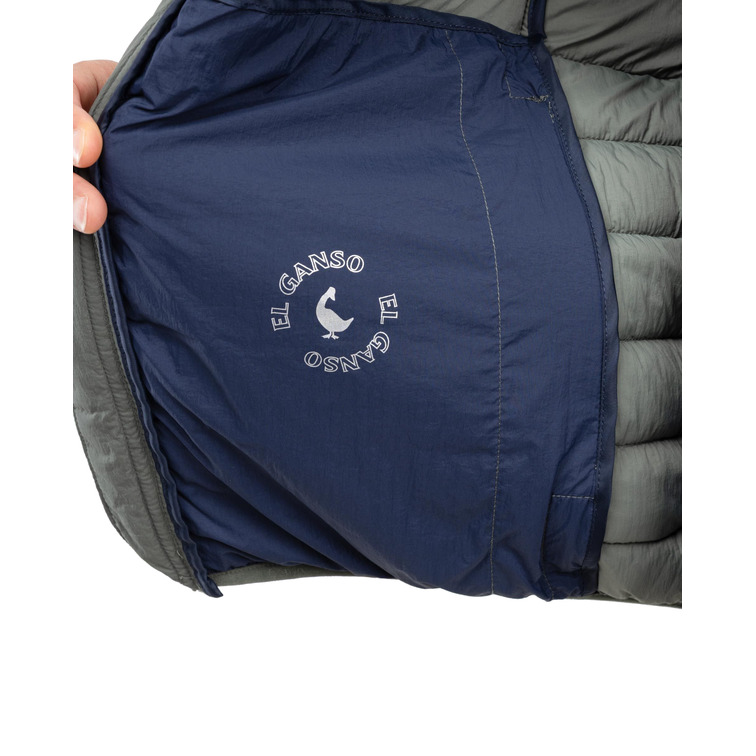 cazadora homme  el ganso blouson acolchada básica verd
