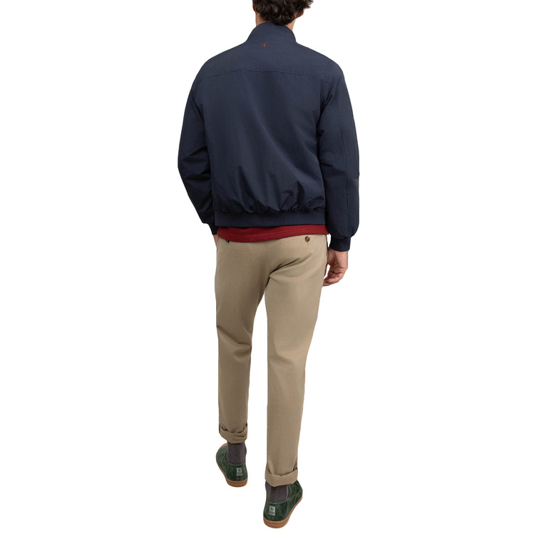 cazadora homme  el ganso blouson naútica marino