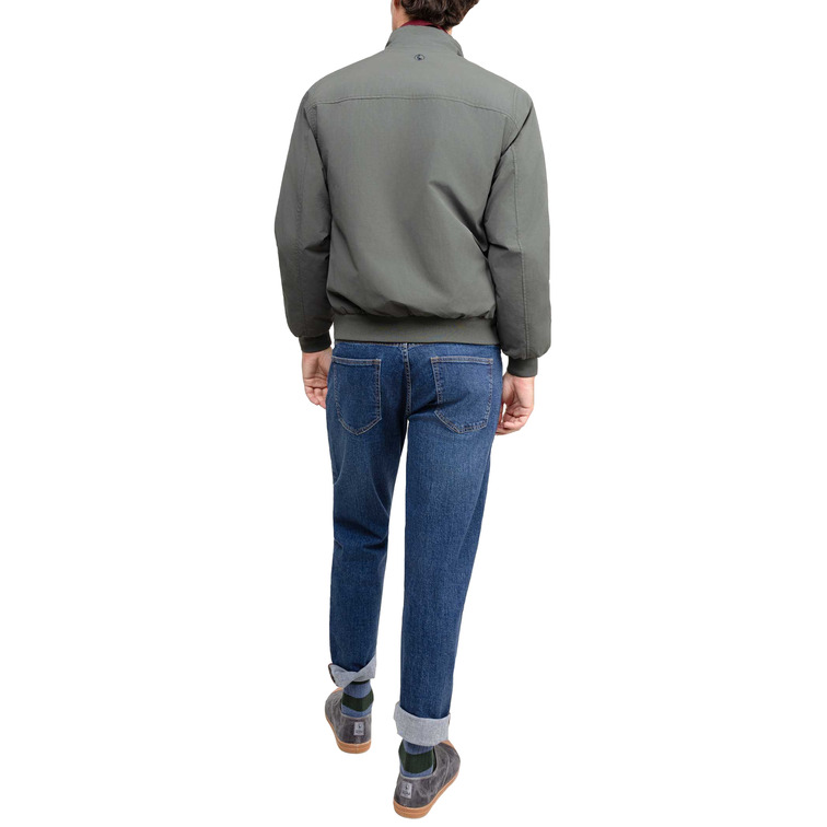 cazadora homme  el ganso blouson naútica verde