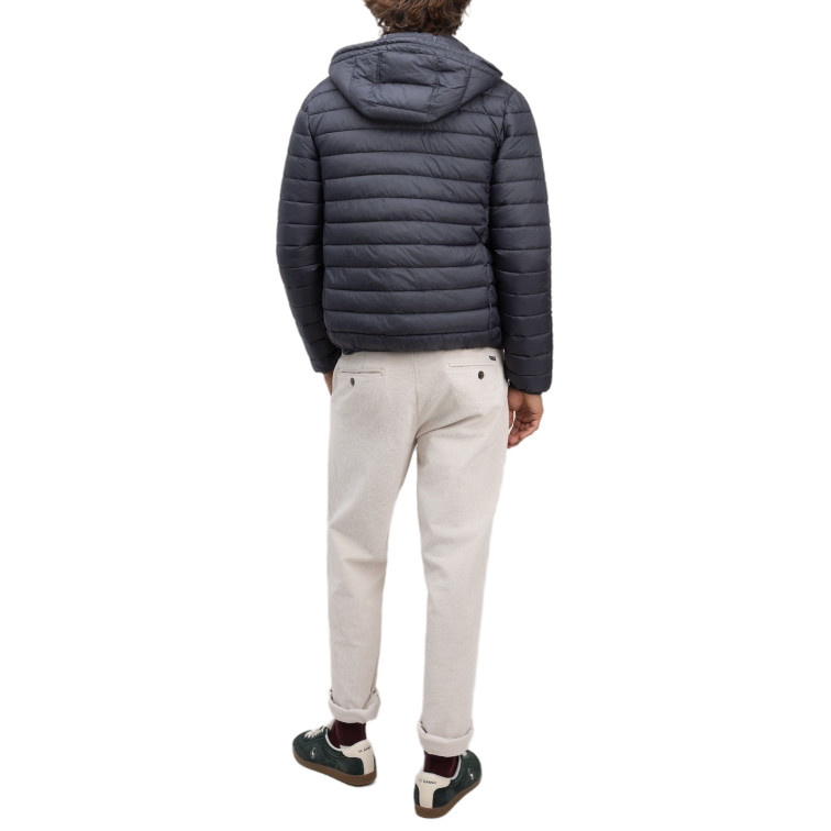 cazadora homme  el ganso blouson básica acolchada gris