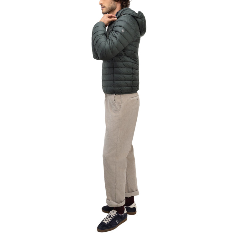 cazadora homme  el ganso blouson básica acolchada verd
