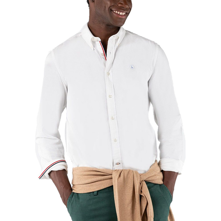 chemise homme  ganso chemise blanca twill cinta icon