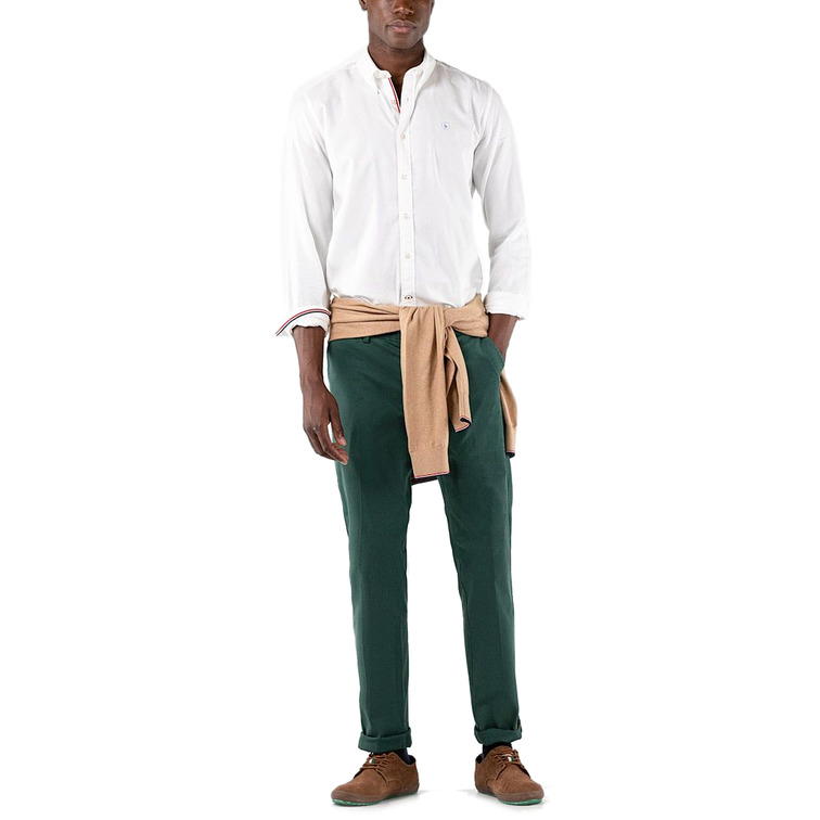 chemise homme  ganso chemise blanca twill cinta icon