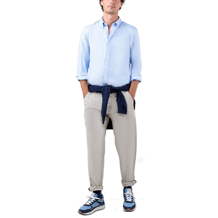 chemise homme  ganso chemise bandera pin point celes