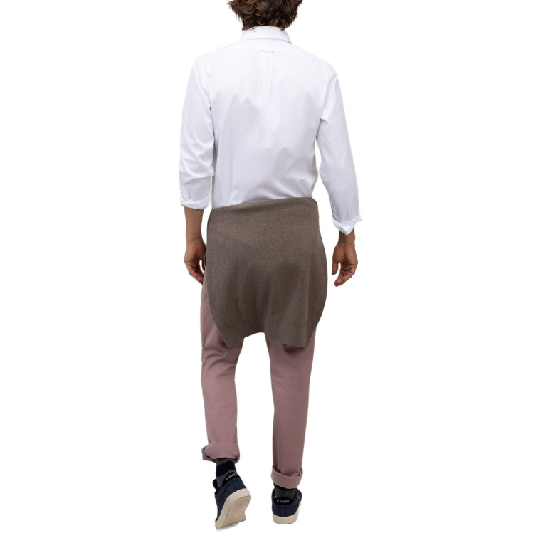 chemise homme  el ganso chemise garment dyed button dow