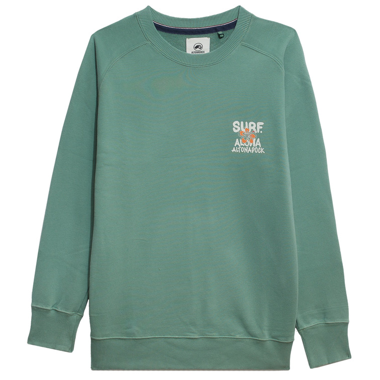 sweat-shirt homme  altonadock sweat-shirt verde