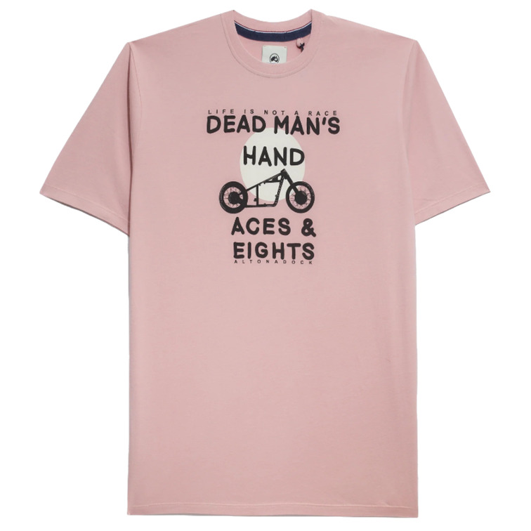 t-shirt homme  altonadock ropa t-shirt magenta