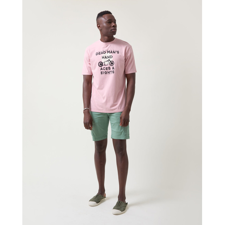 t-shirt homme  altonadock ropa t-shirt magenta