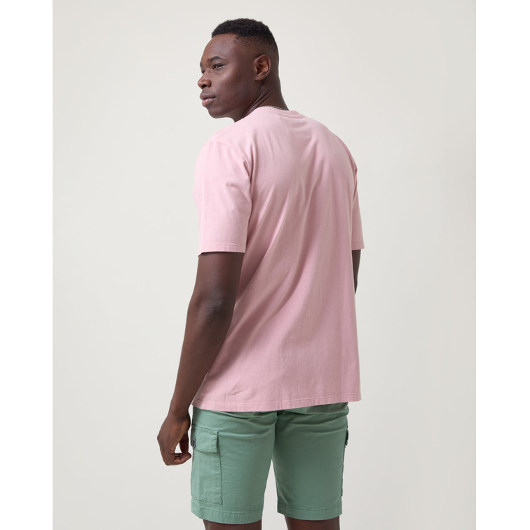 t-shirt homme  altonadock ropa t-shirt magenta