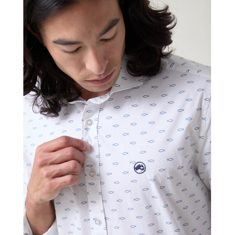 chemise homme  altonadock chemise blanco