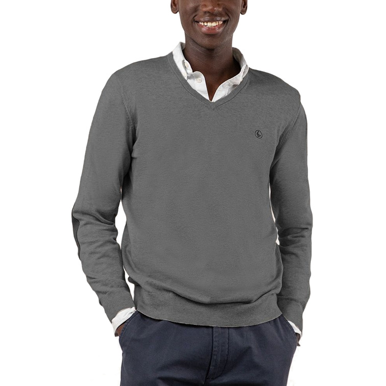 maillot homme  ganso maillot cuello pico coderas gri