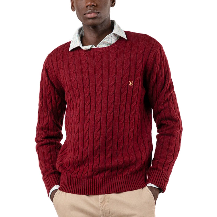 maillot homme  ganso maillot cuello caja cables rojo