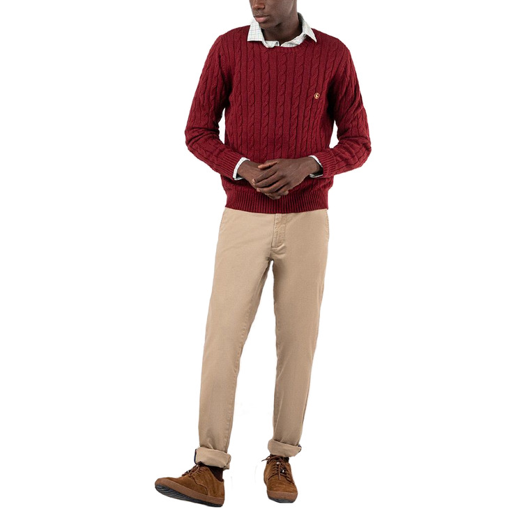 maillot homme  ganso maillot cuello caja cables rojo