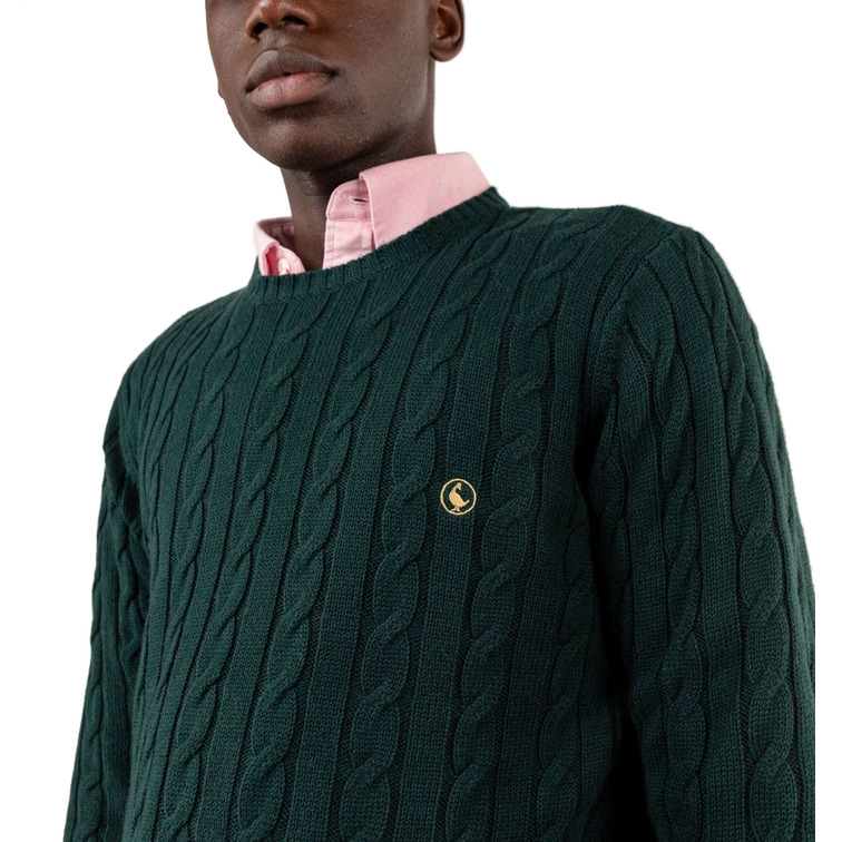 maillot homme  ganso maillot cuello caja cables verd
