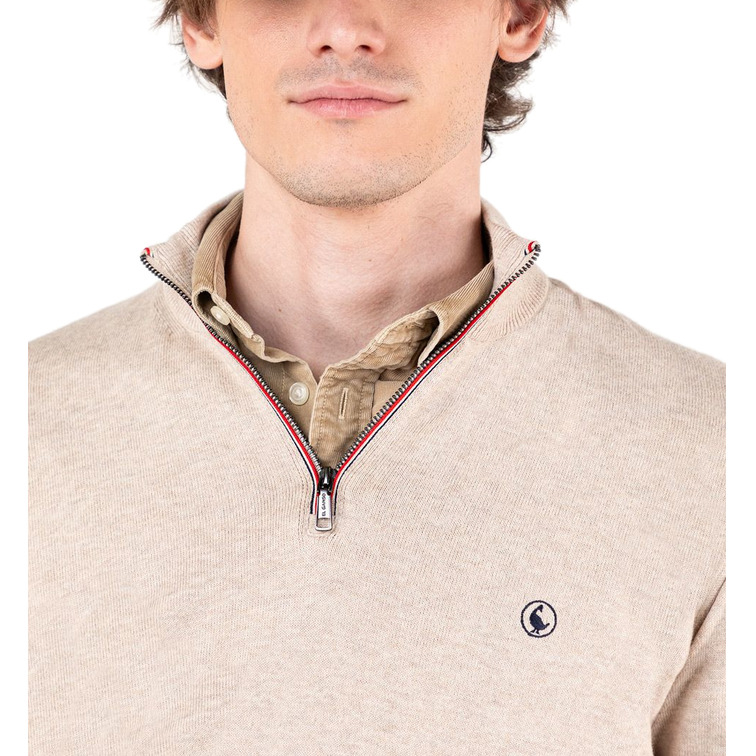 maillot homme  ganso maillot cremallera beige