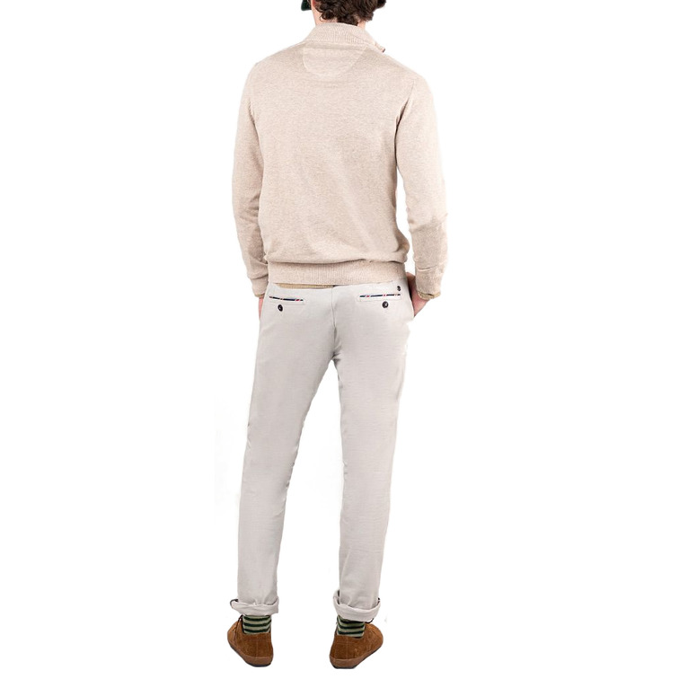 maillot homme  ganso maillot cremallera beige