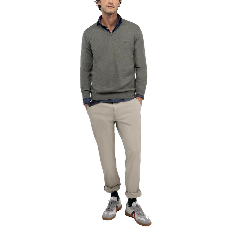 maillot homme  el ganso maillot cuello pico coderas ver