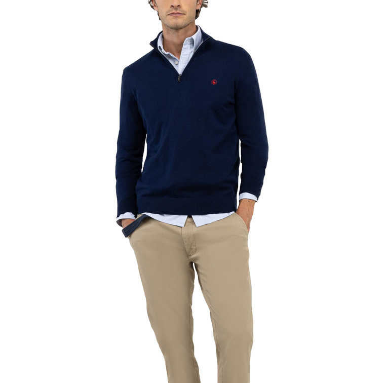 maillot homme  el ganso maillot cuello camionero marino