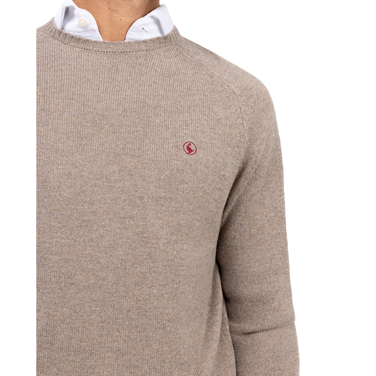 maillot homme  el ganso maillot merino cuello caja beig