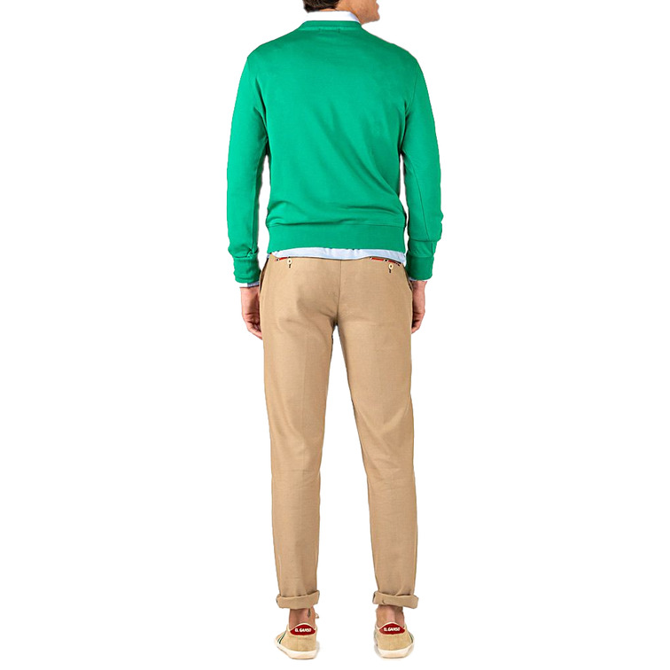 homme sweat-shirt cuello caja u