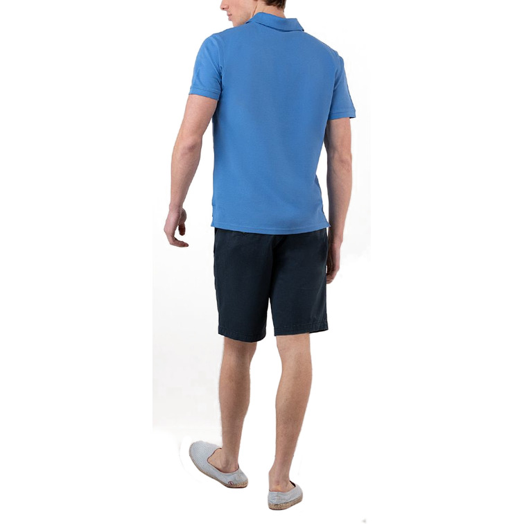 homme pôle liso azul u
