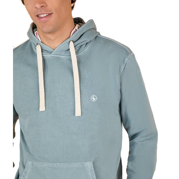 homme sweat-shirt capucha verde u
