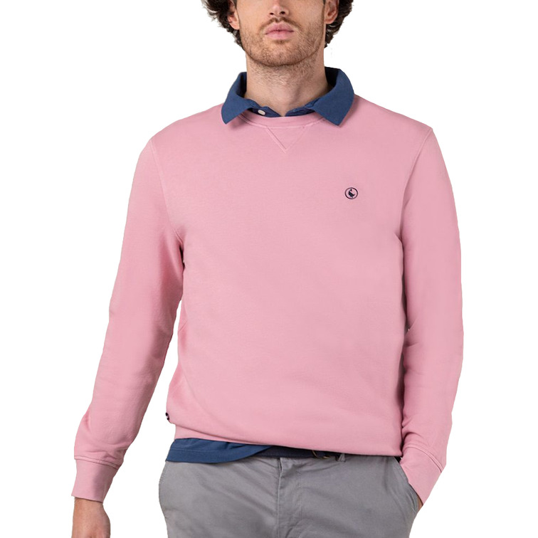 sweat-shirt homme  ganso sweat-shirt cuello caja rosa