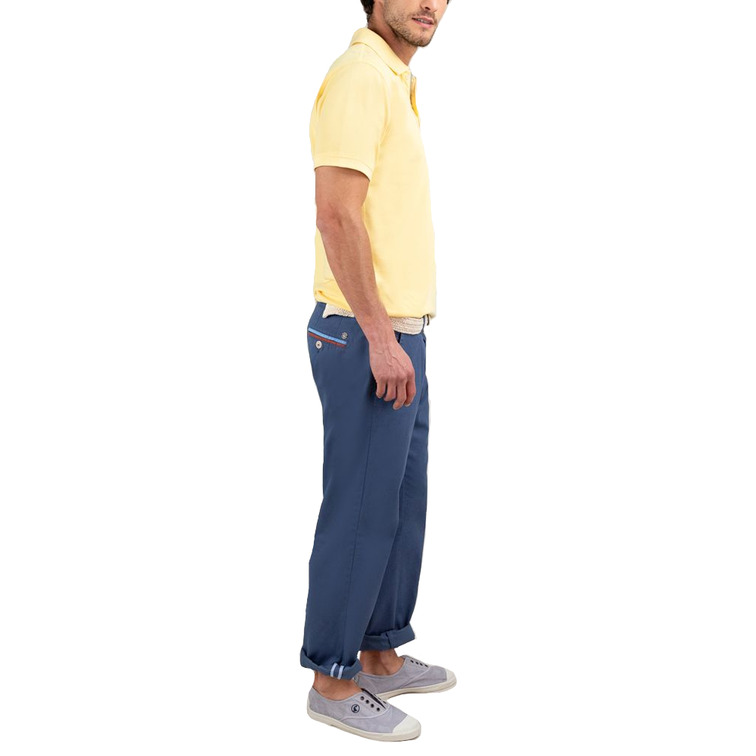 pôle homme  el ganso pôle piqué garment dyed amaril