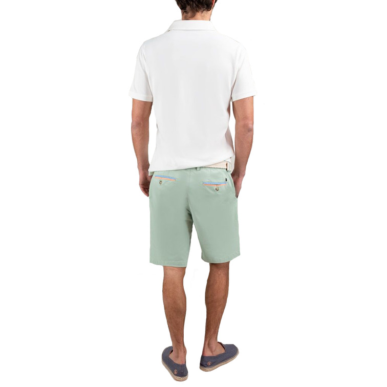 pôle homme  el ganso pôle piqué garment dyed blanco