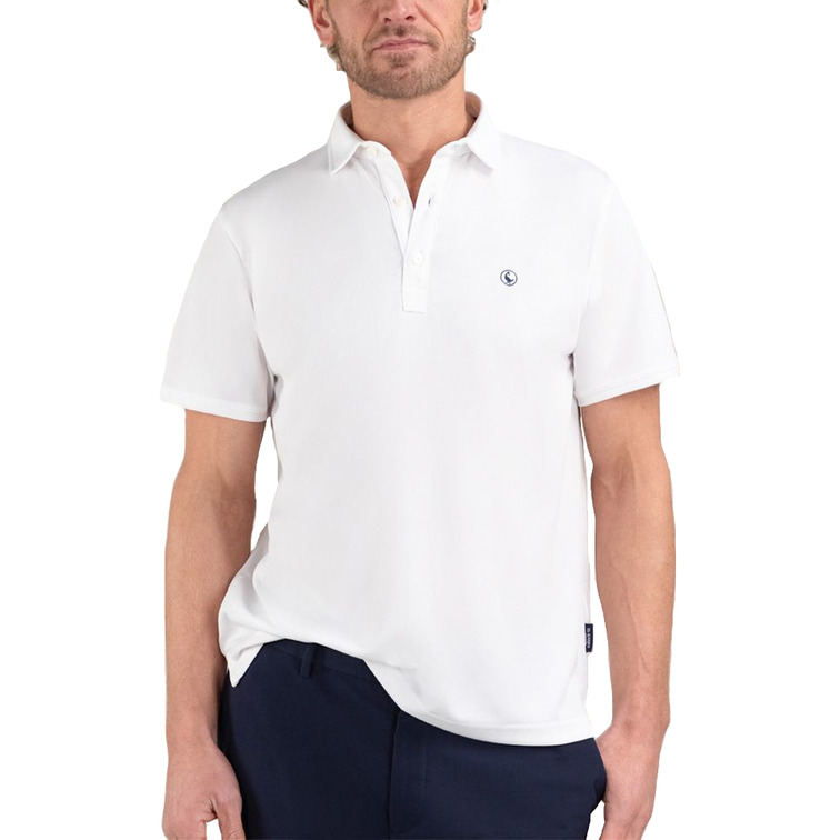 pôle homme  el ganso pôle sepiia blanco