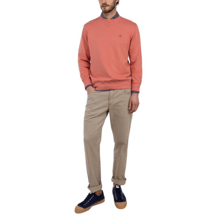 sweat-shirt homme  el ganso sweat-shirt cuello caja rojo