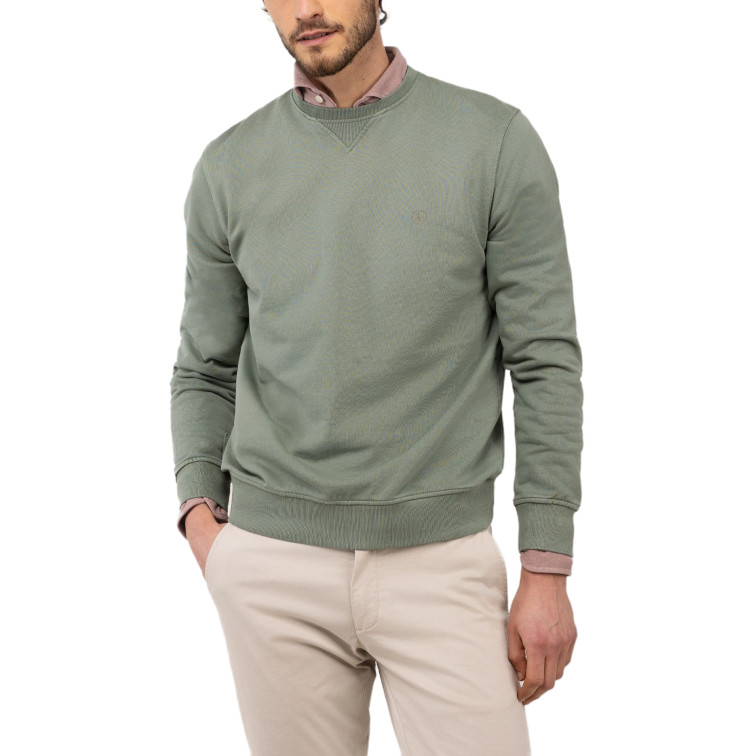sweat-shirt homme  el ganso sweat-shirt cuello caja verde