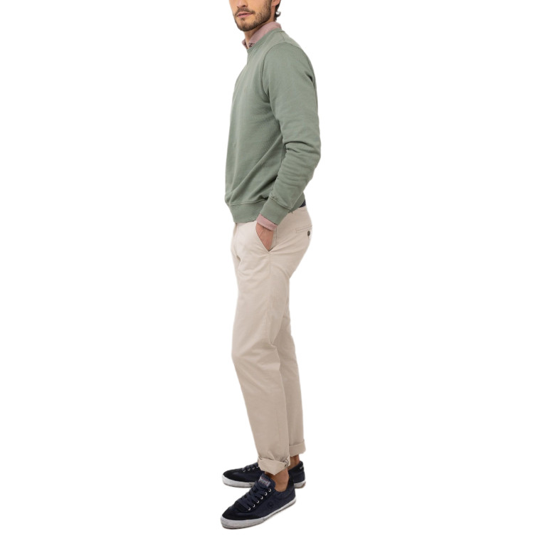 sweat-shirt homme  el ganso sweat-shirt cuello caja verde