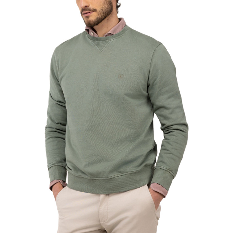 sweat-shirt homme  el ganso sweat-shirt cuello caja verde