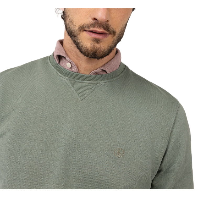 sweat-shirt homme  el ganso sweat-shirt cuello caja verde
